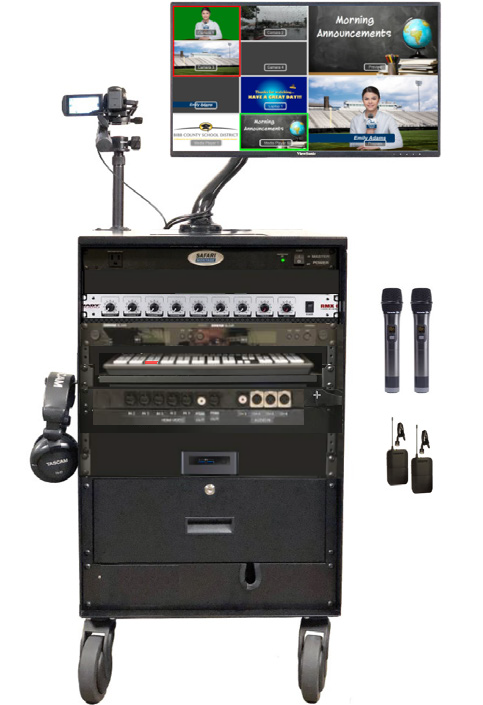 Mobile Broadcast Cart